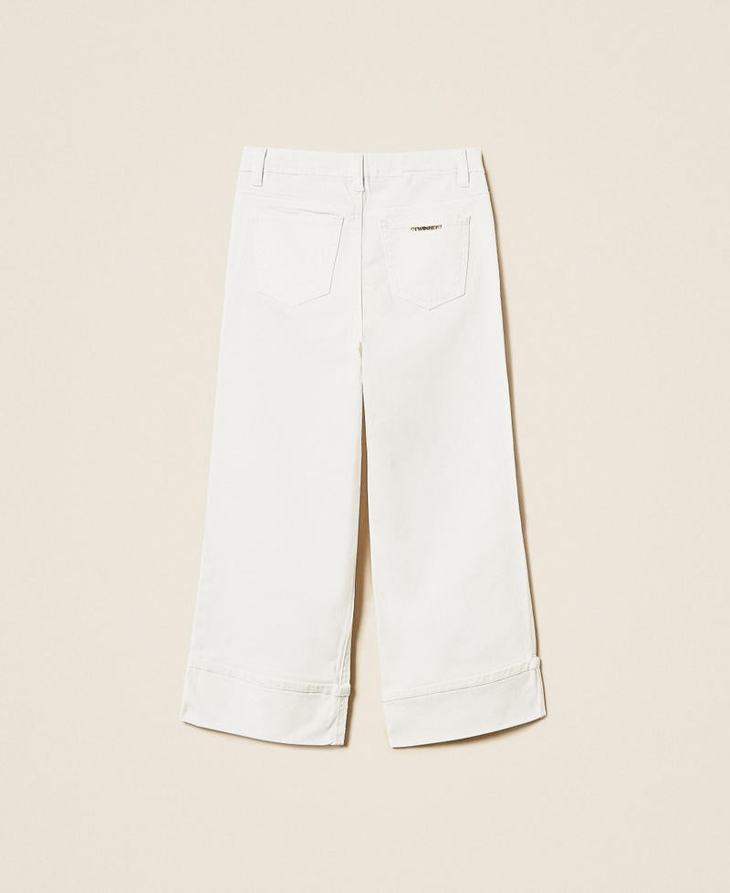 Pantaloni baby ampi in bull