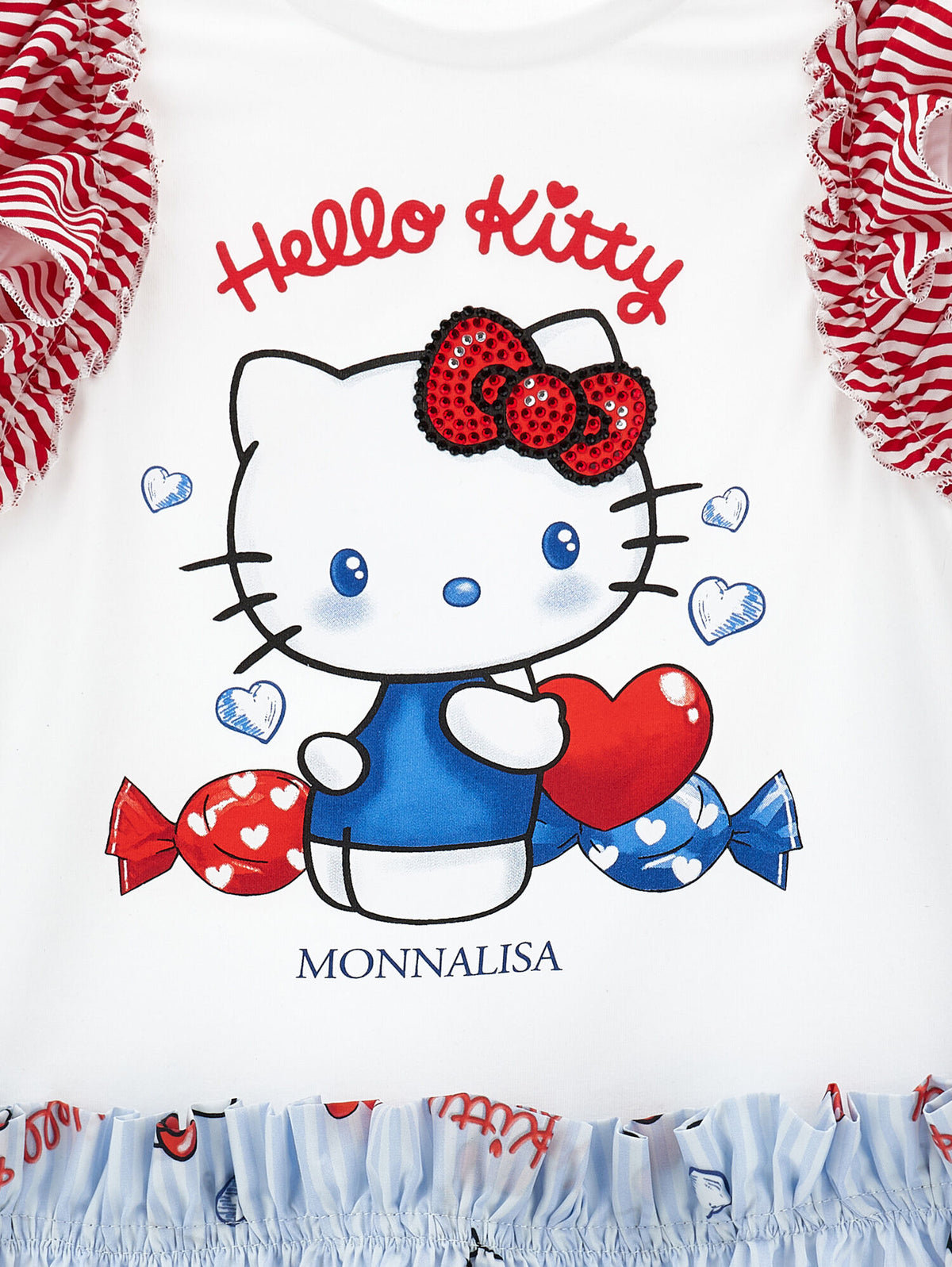 Vestito Hello Kitty con volants