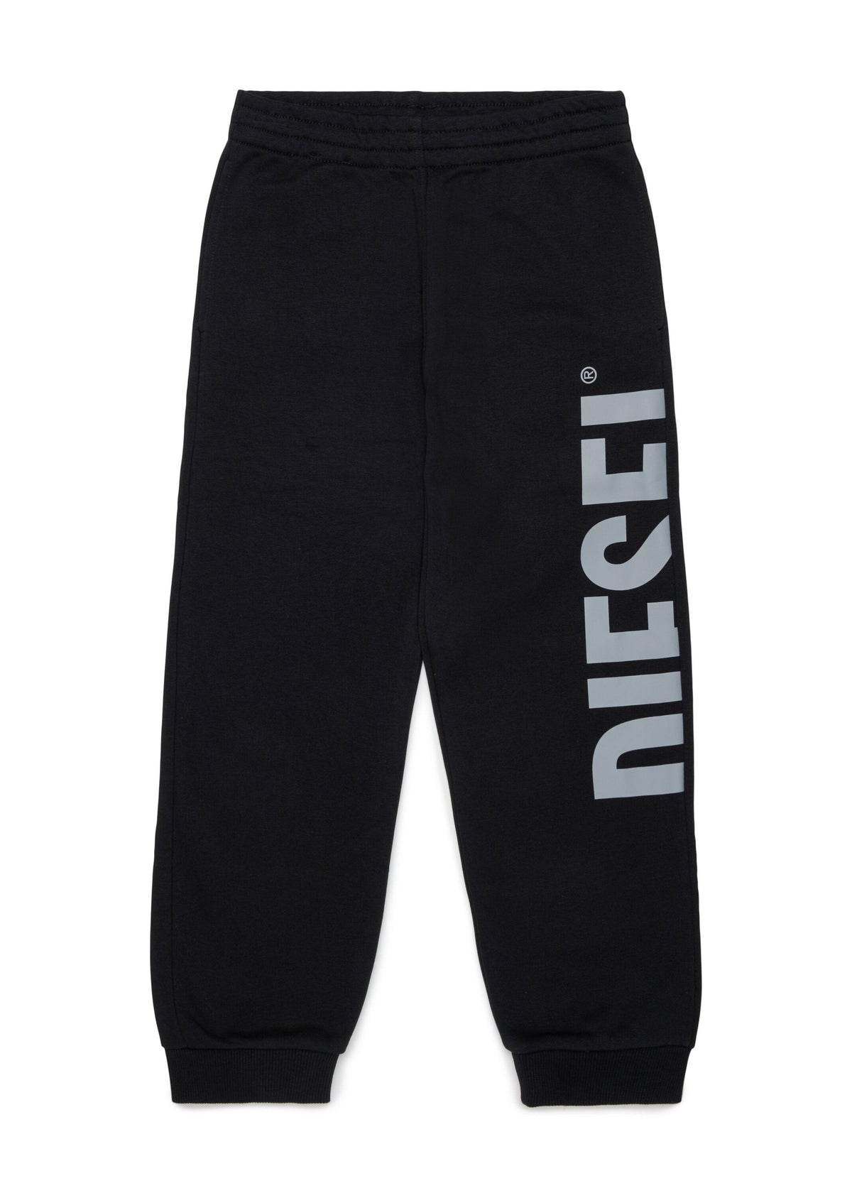 Pantaloni in felpa con logo verticale per ragazzo