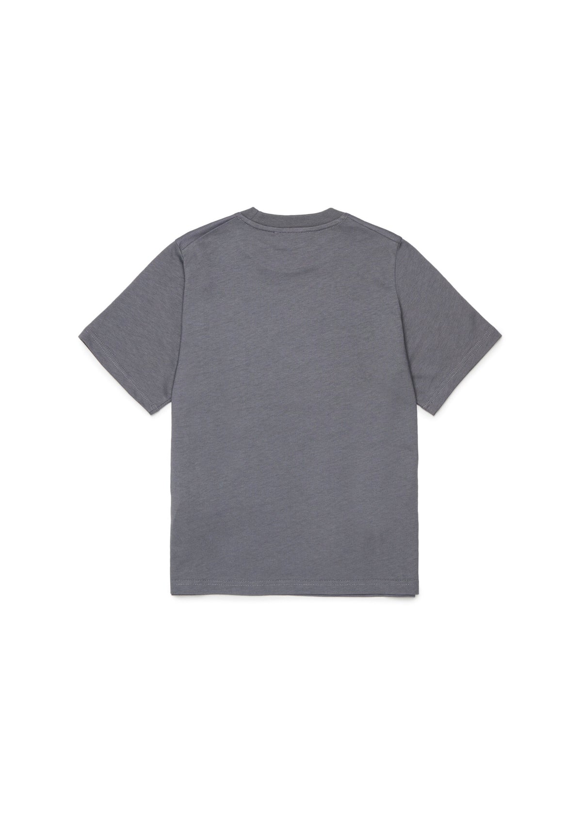 T-shirt con maxi foglia d'acero e logo per ragazzi