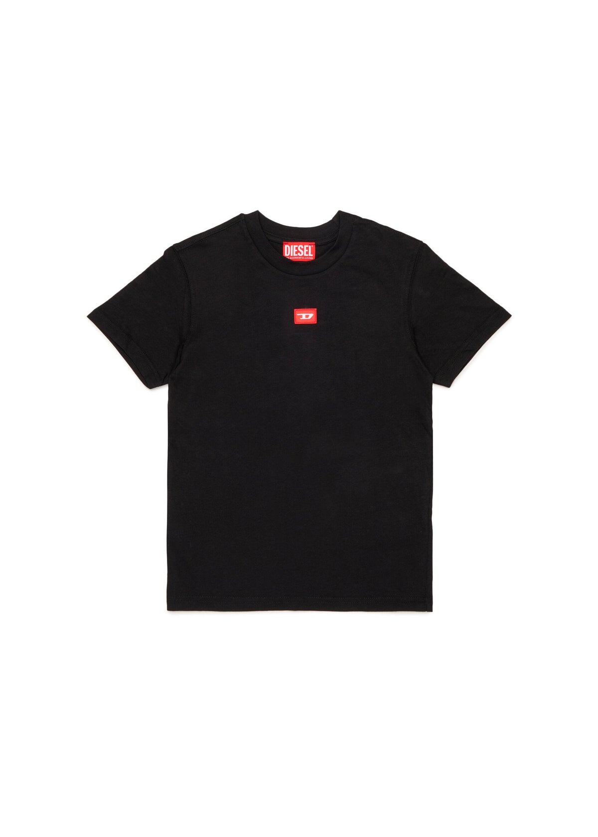 T-shirt regular fit con patch logo per ragazzo