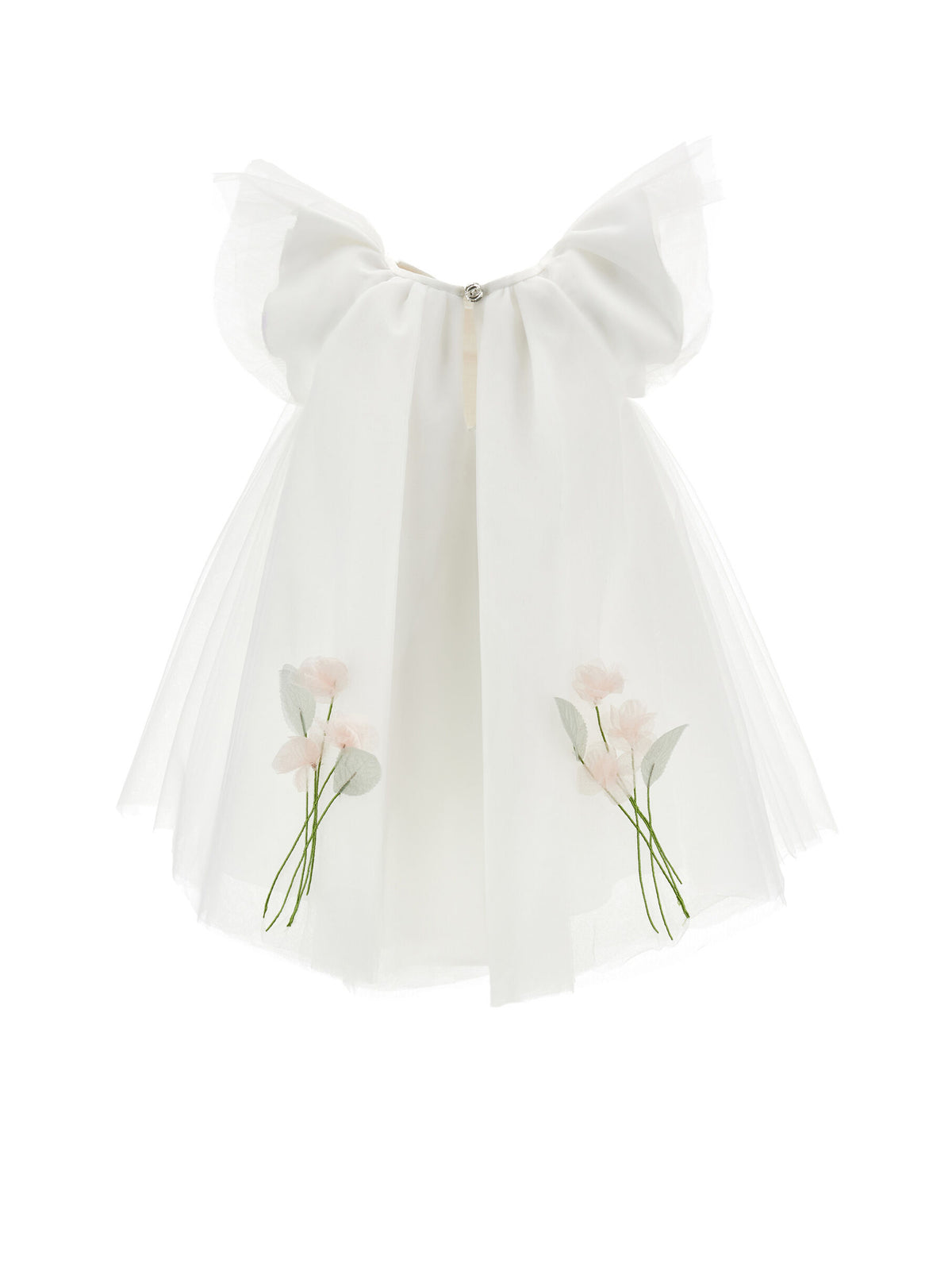 Abito Tulle con Fiori