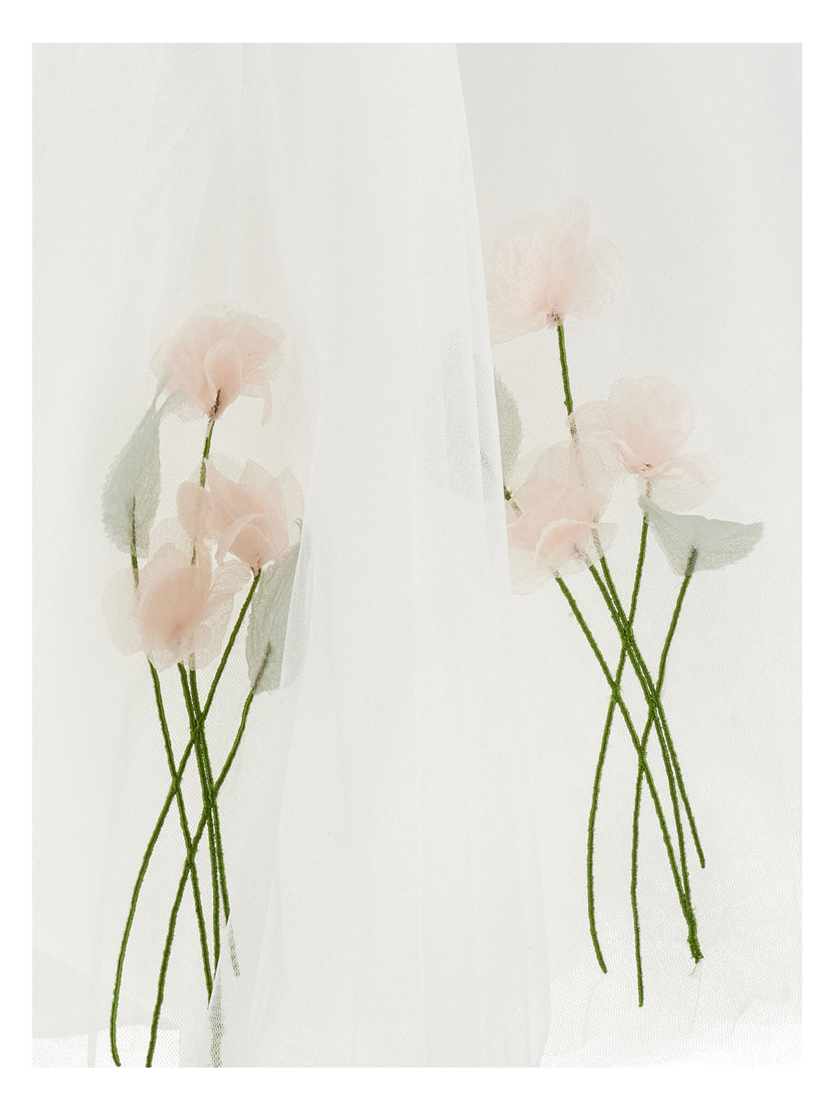 Abito Tulle con Fiori