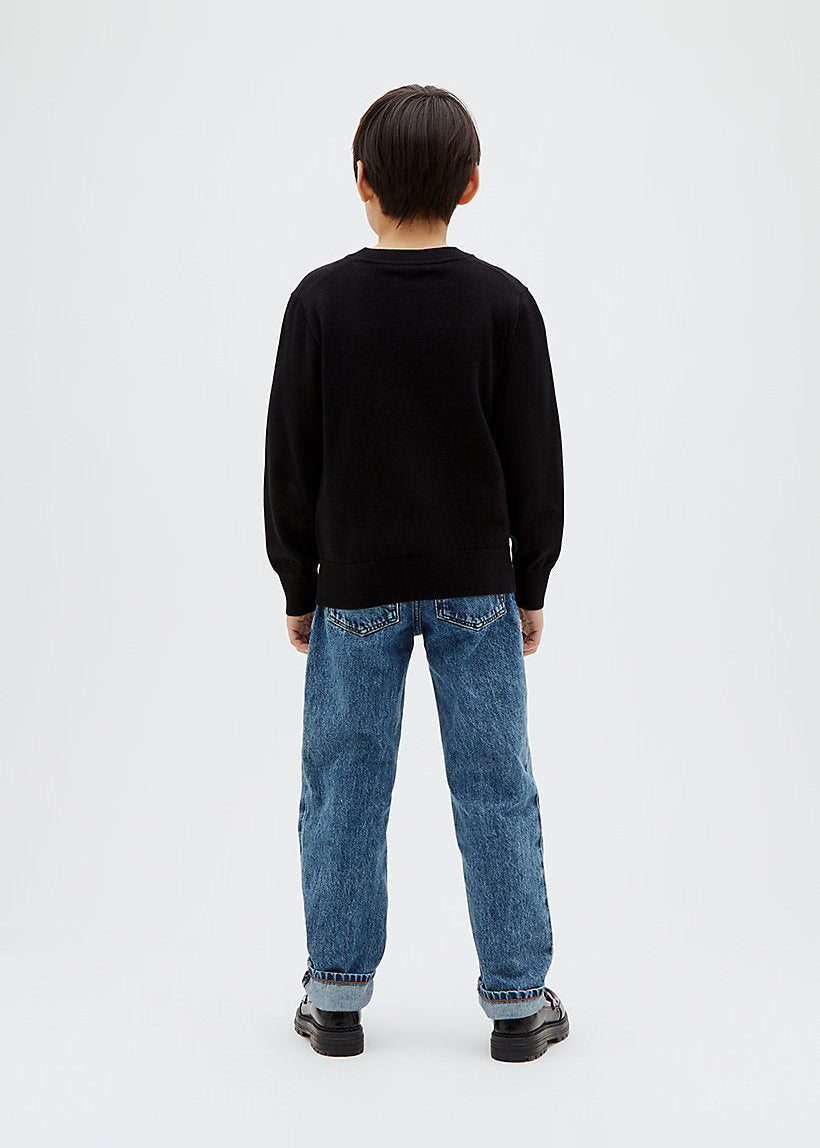Maglione in cotone pettinato