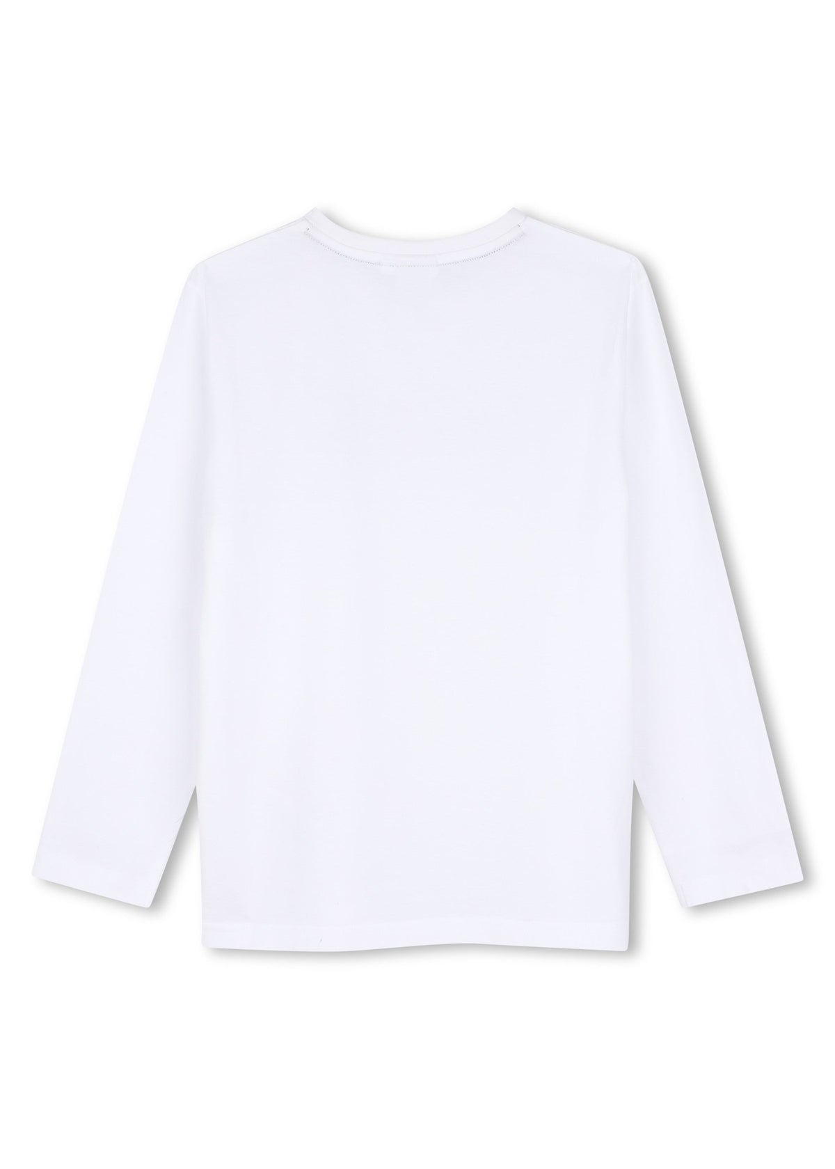 BOSS Kids Maglia a maniche lunghe con logo BOSS - Bianco