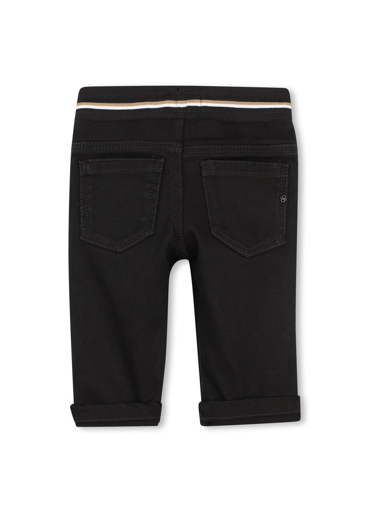 BOSS Kids Jeans neri con vita elasticizzata - Nero