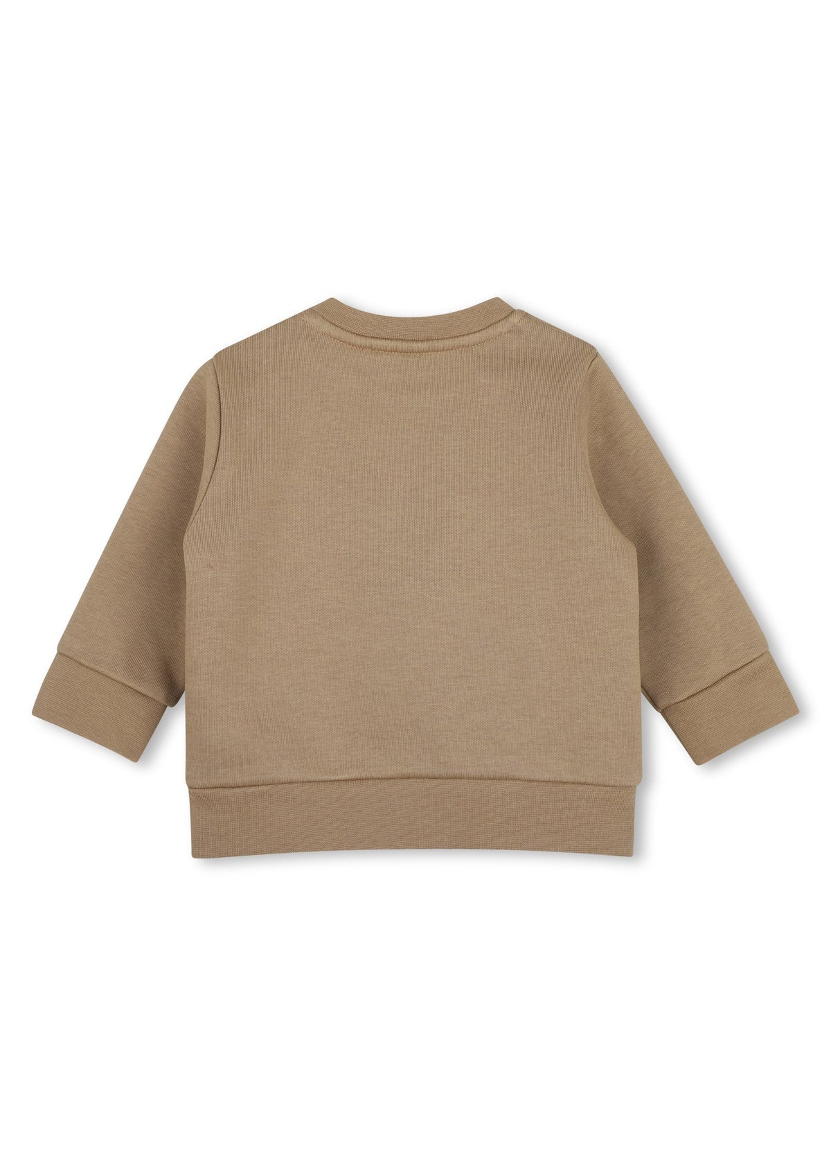BOSS Kids Felpa girocollo con grande logo BOSS - Biscotto