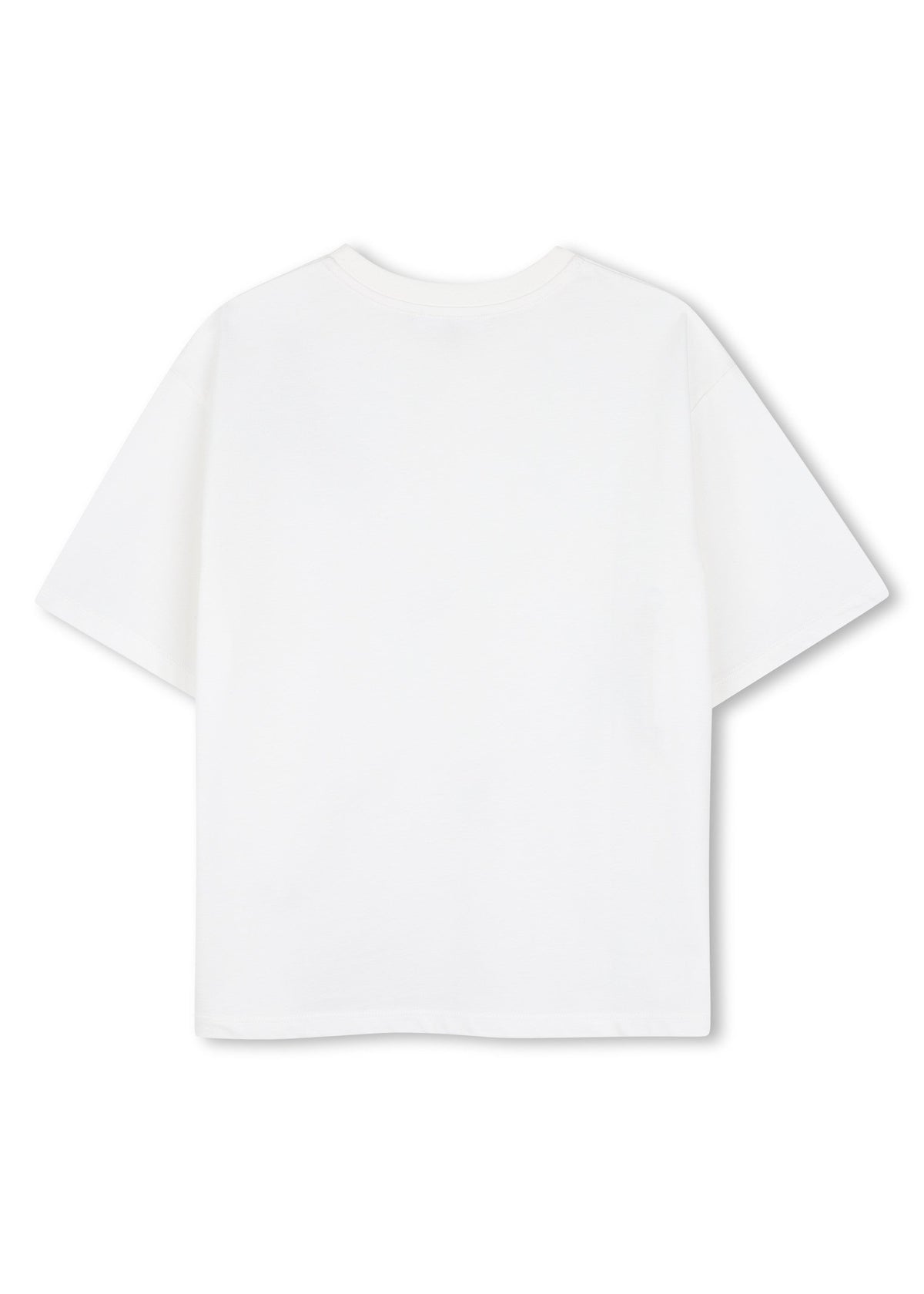 Michael Kors Kids T-shirt in cotone biologico con stampa charms - Bianco sporco