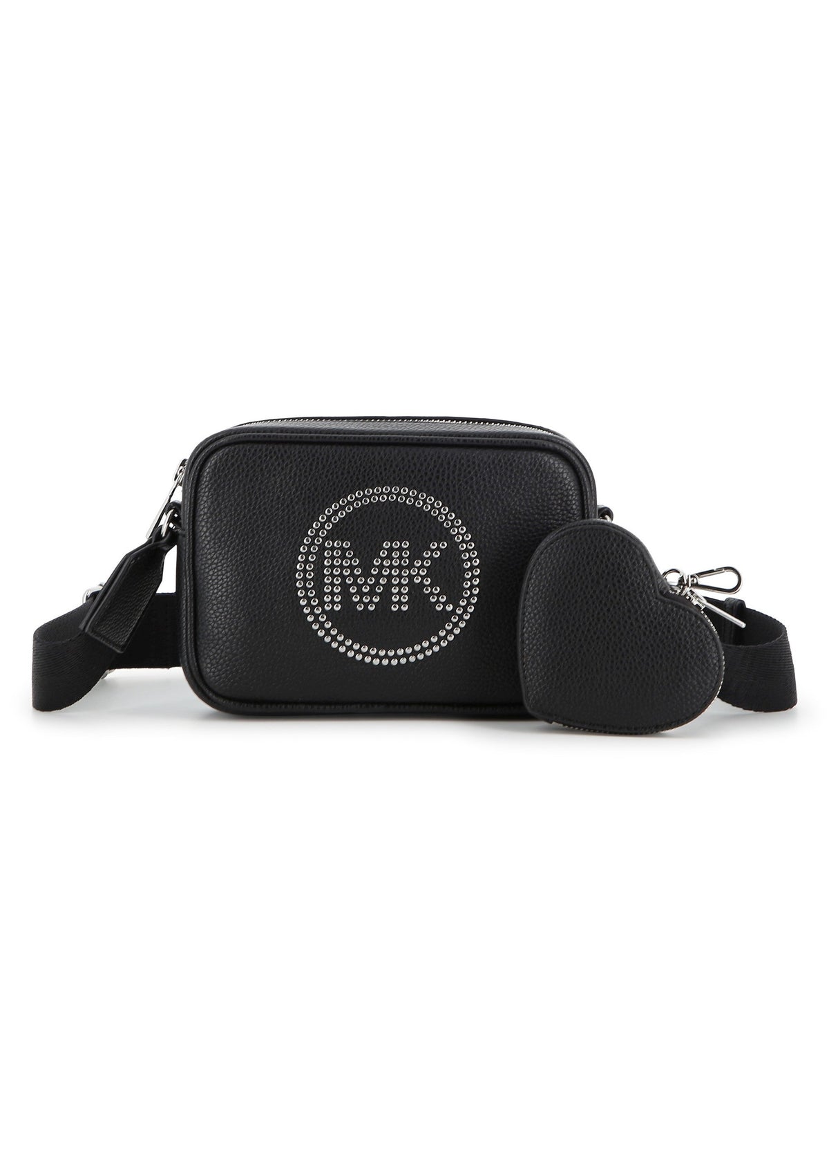 Michael Kors Kids Borsa a mano in similpelle con portamonete a cuore - Nero