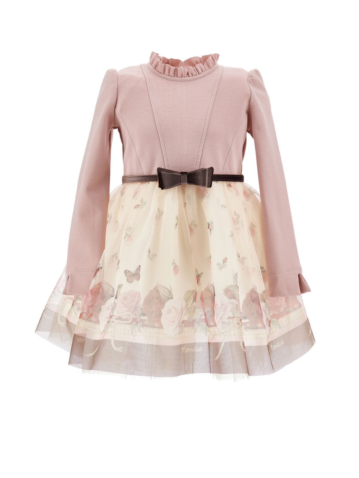 Abito Monnalisa Rose Tulle