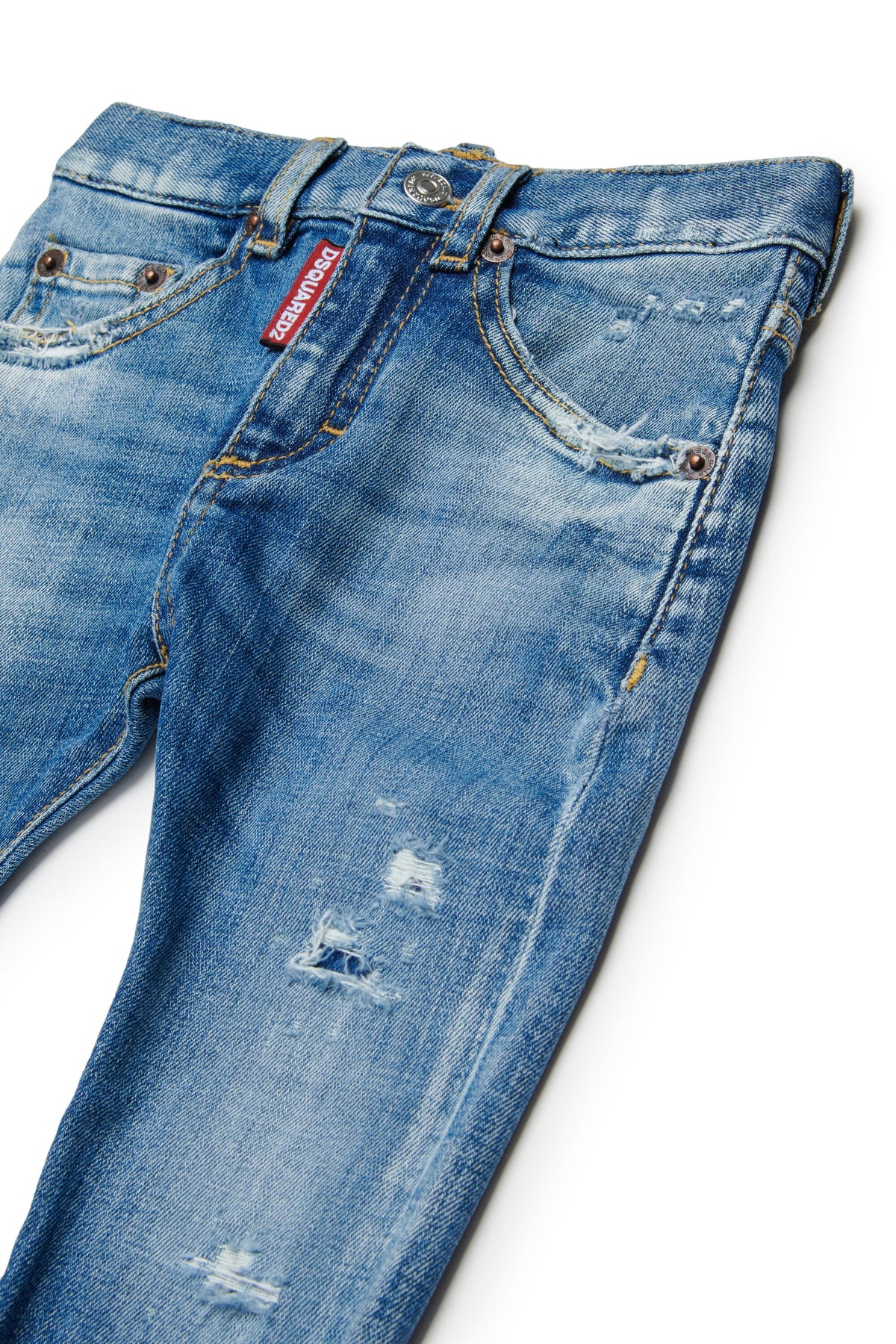 Jeans slim lavaggio blu chiaro