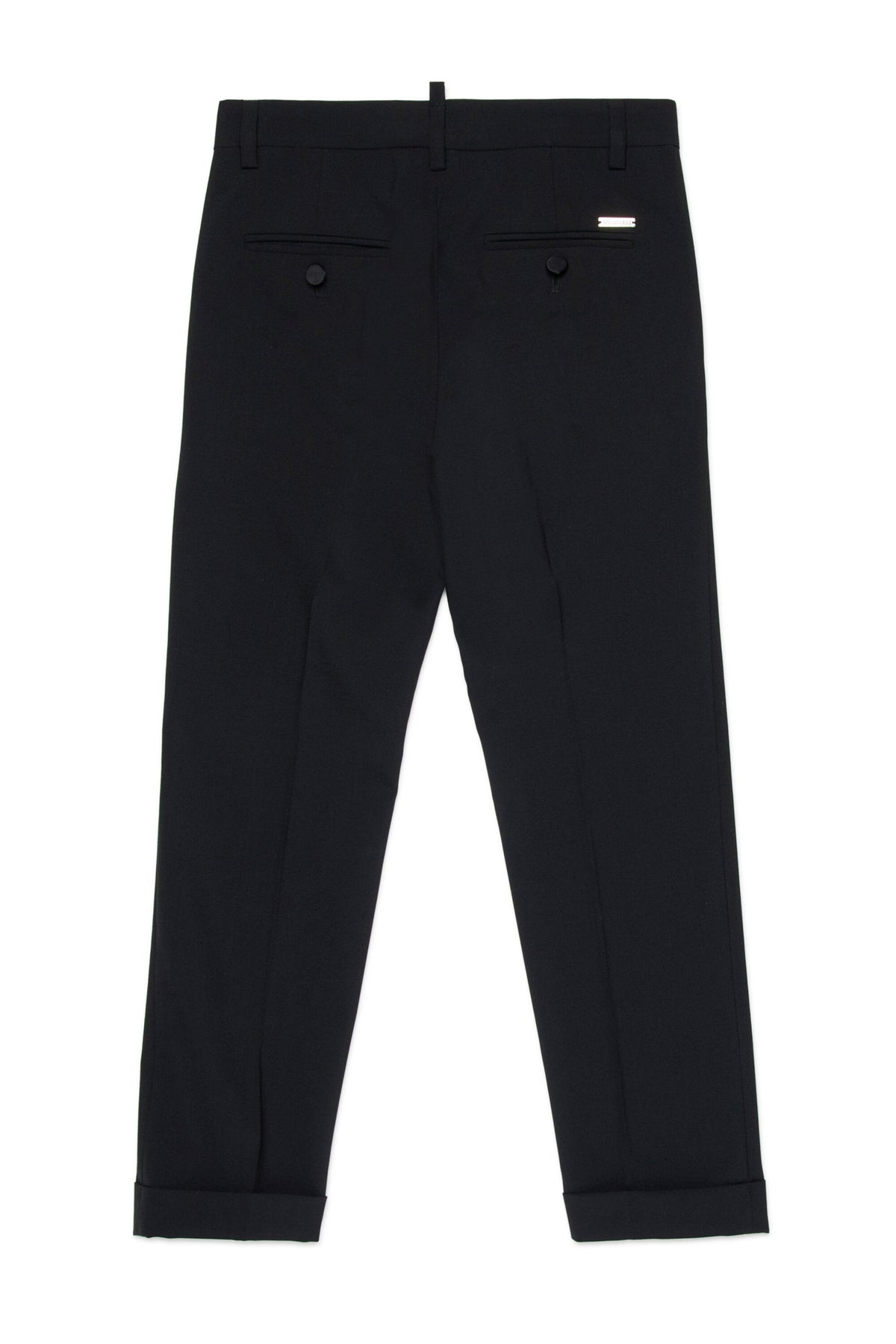 Pantaloni chino in fresco di lana