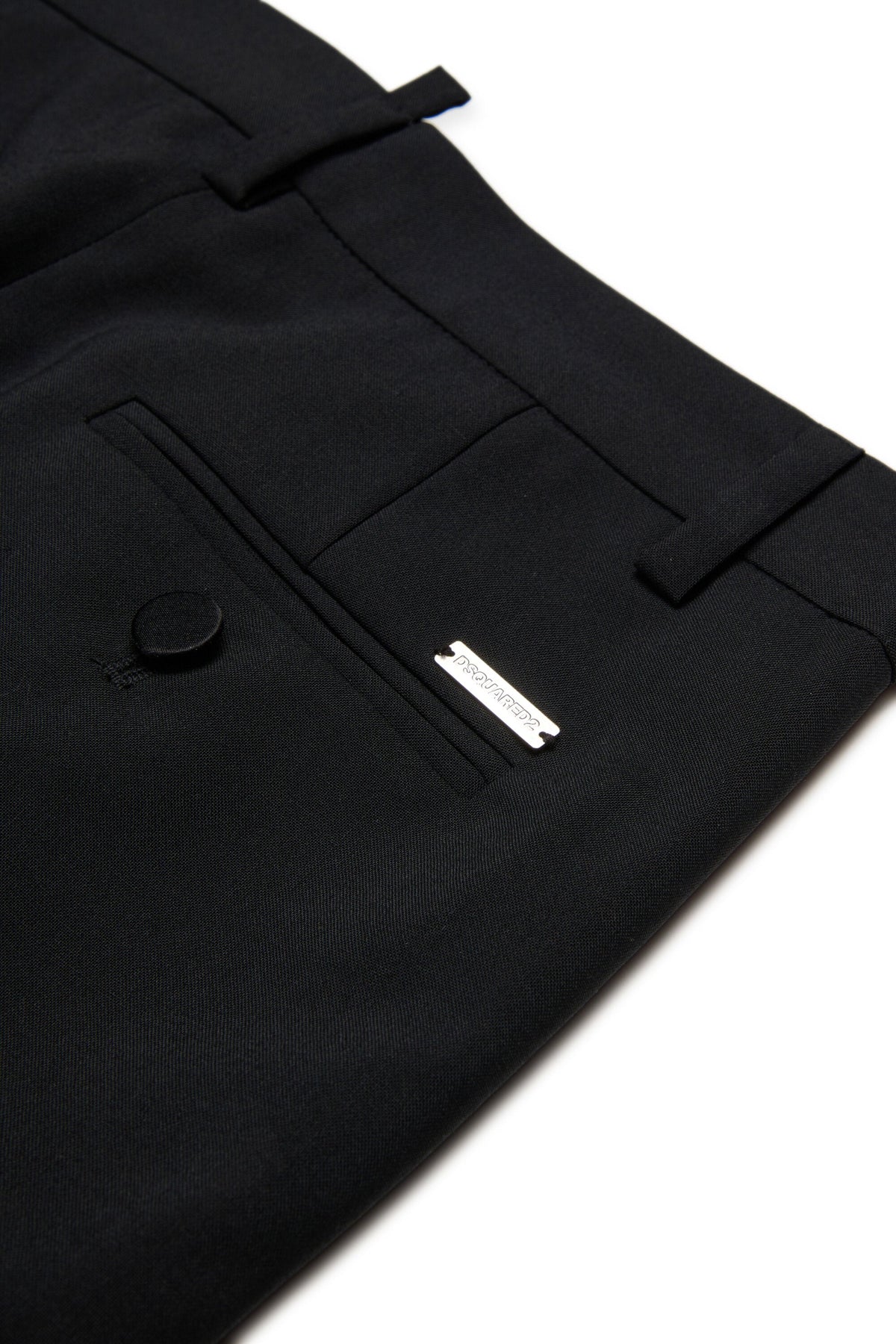 Pantaloni chino in fresco di lana