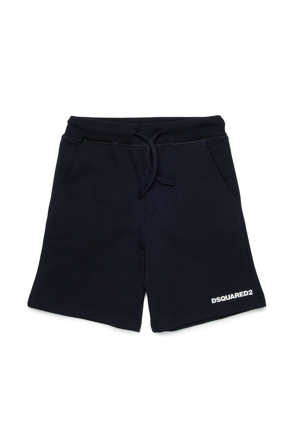 Shorts in felpa con logo