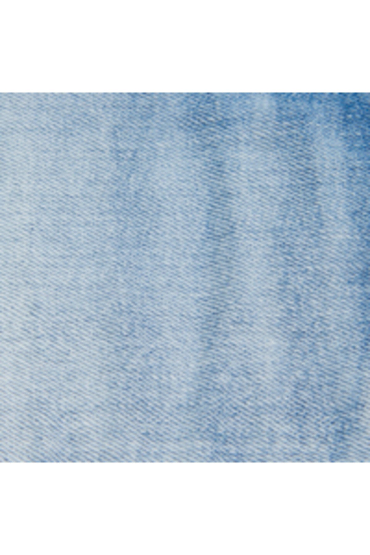 Gonna mini denim con logo