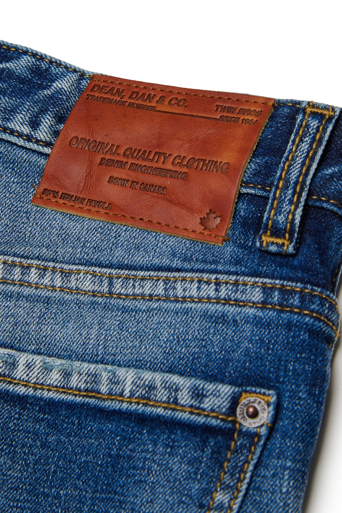 Jeans relaxed lavaggio blu medio - Baggy