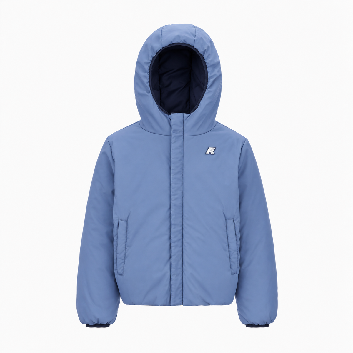 Giubbotto Jack Warm Double per bambino - Blu navy/Azzurro