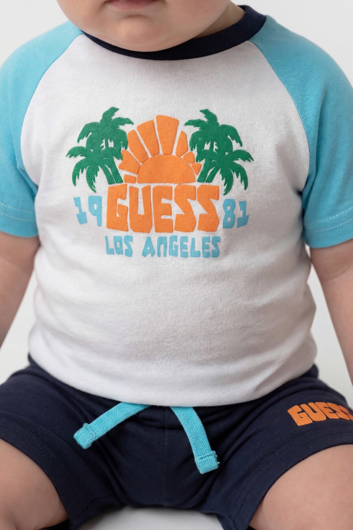 Set t-shirt e shorts in cotone
