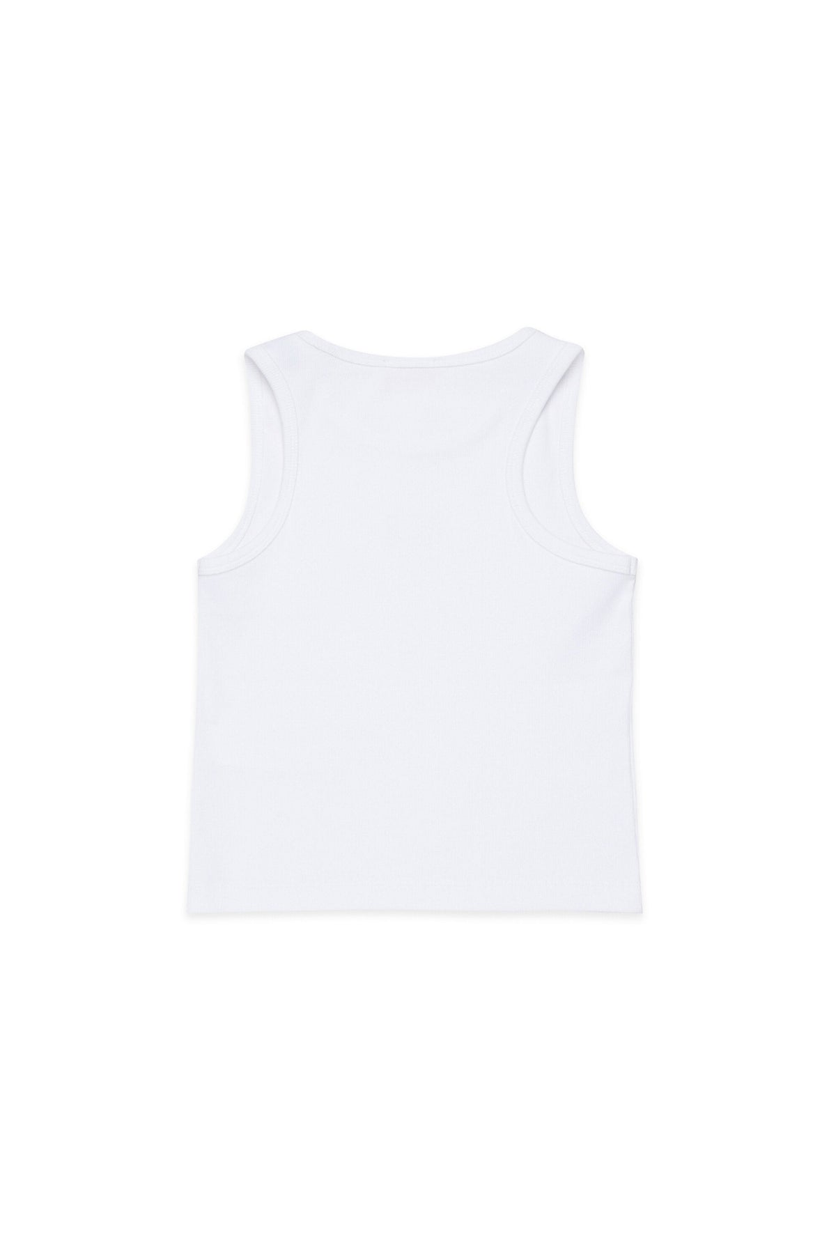 T-shirt senza maniche con logo