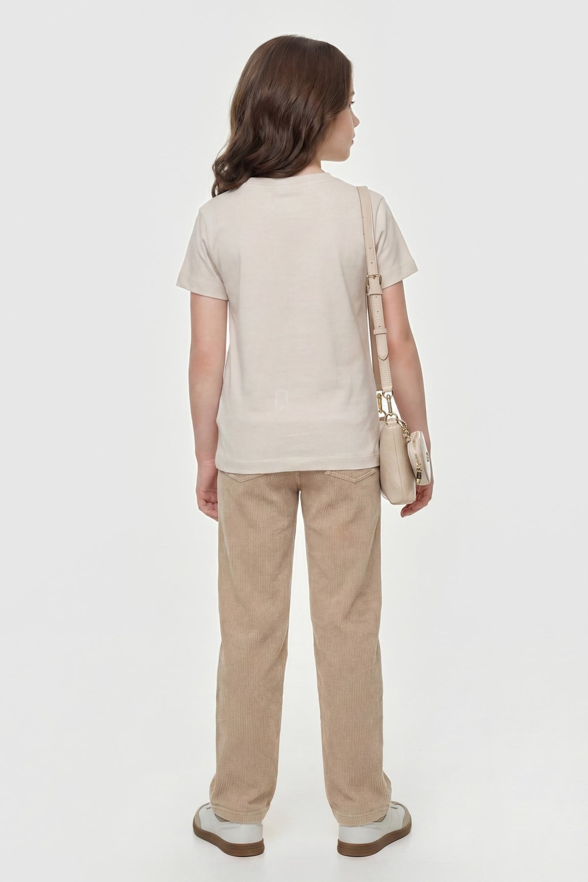 T-shirt logo con strass