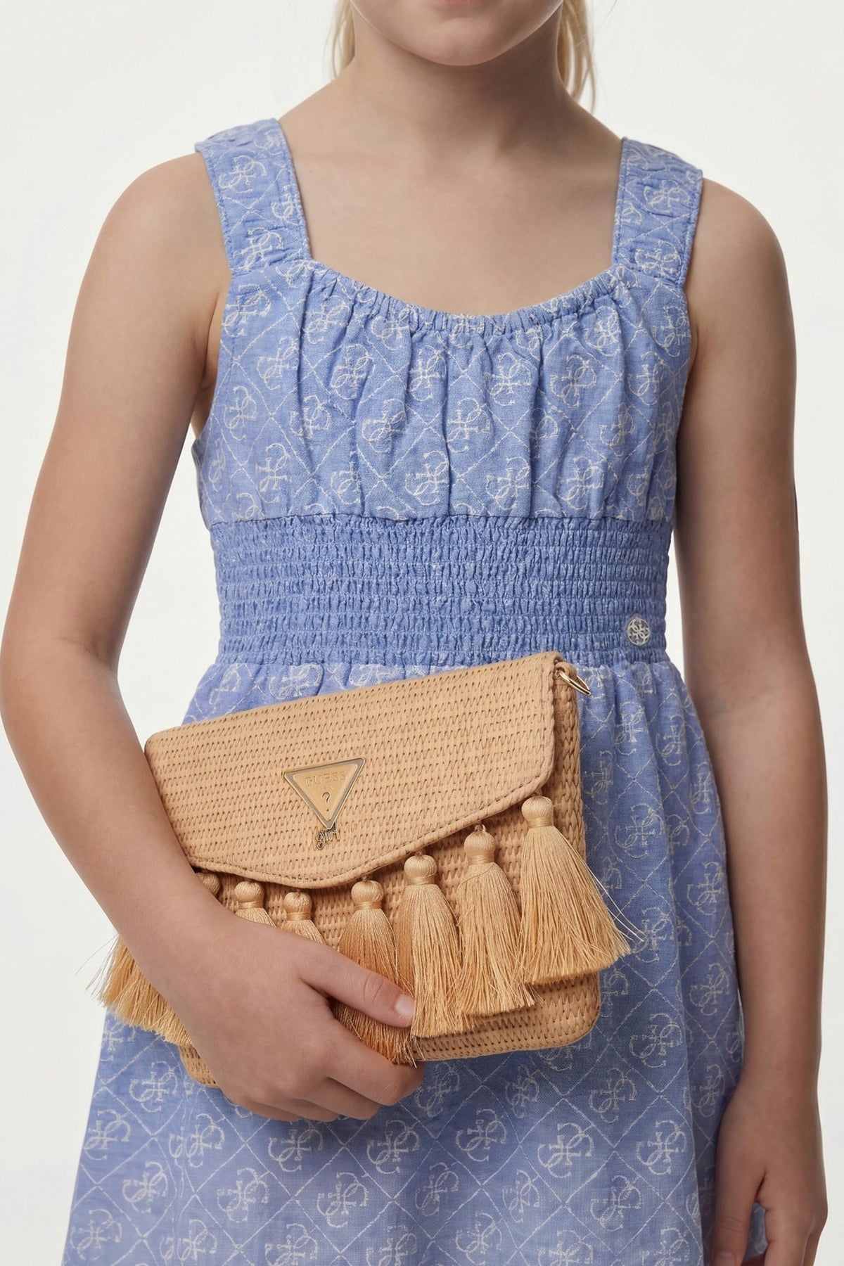 Mini borsa in rafia