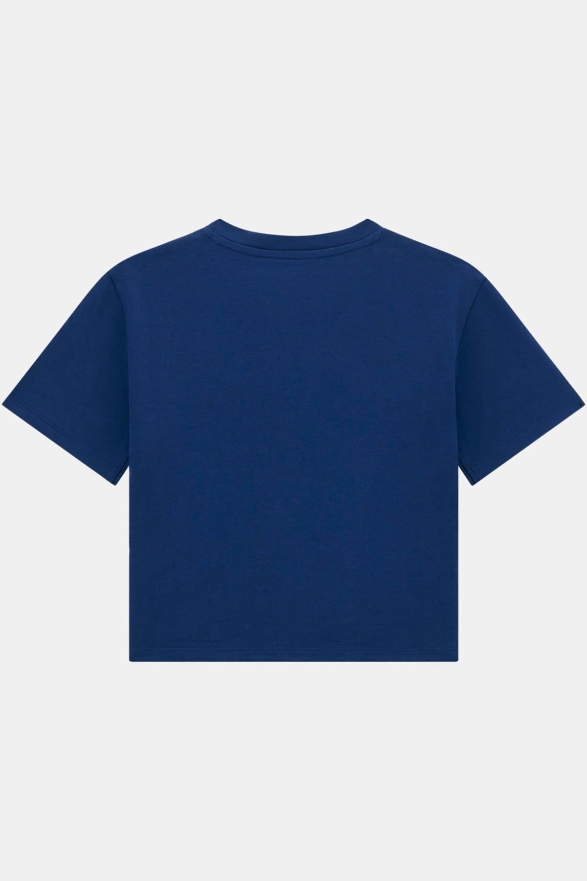 T-shirt con logo in strass