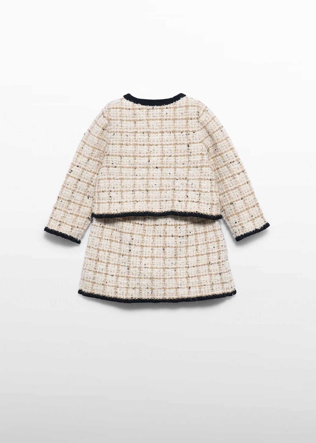 Abito Gonna Maglia Neonata - Marzapane