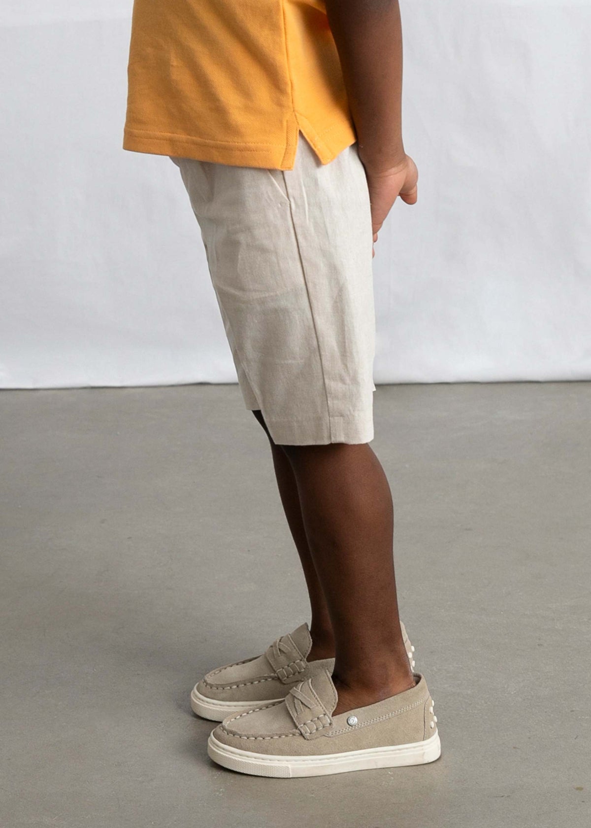Bermuda in lino bambino