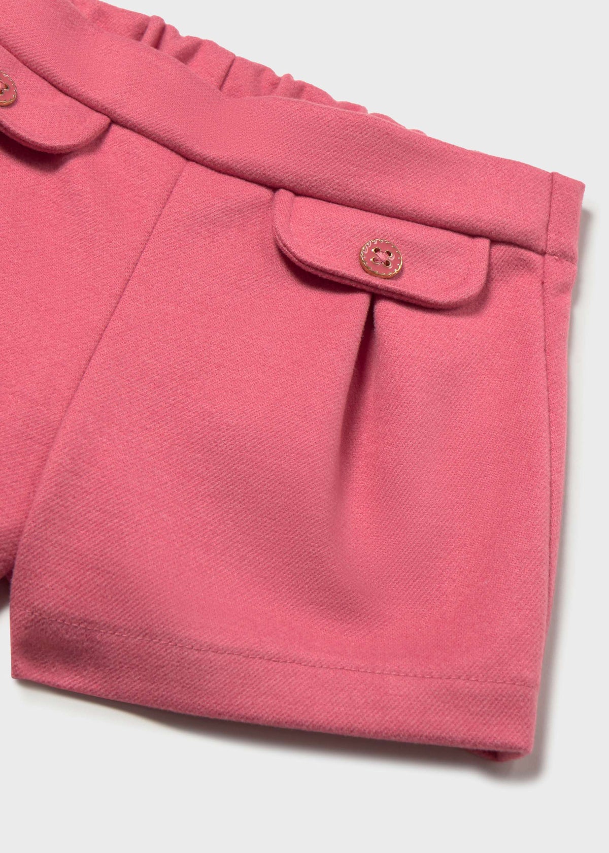 Bermuda twill neonato - Rosa