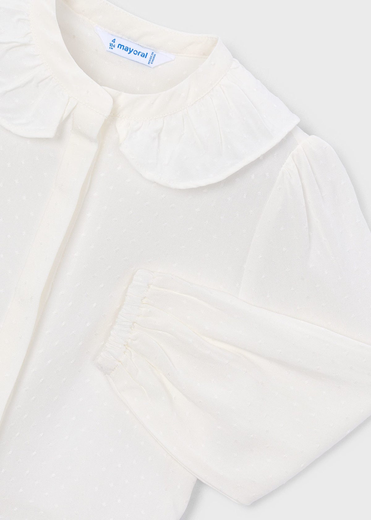 Blusa bambina - Panna