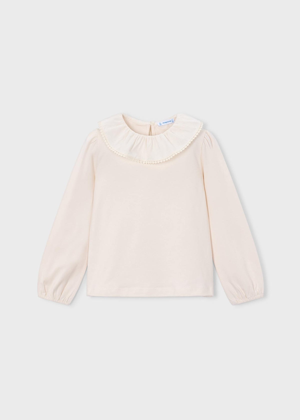 Blusa colletto volant bambina - Soia