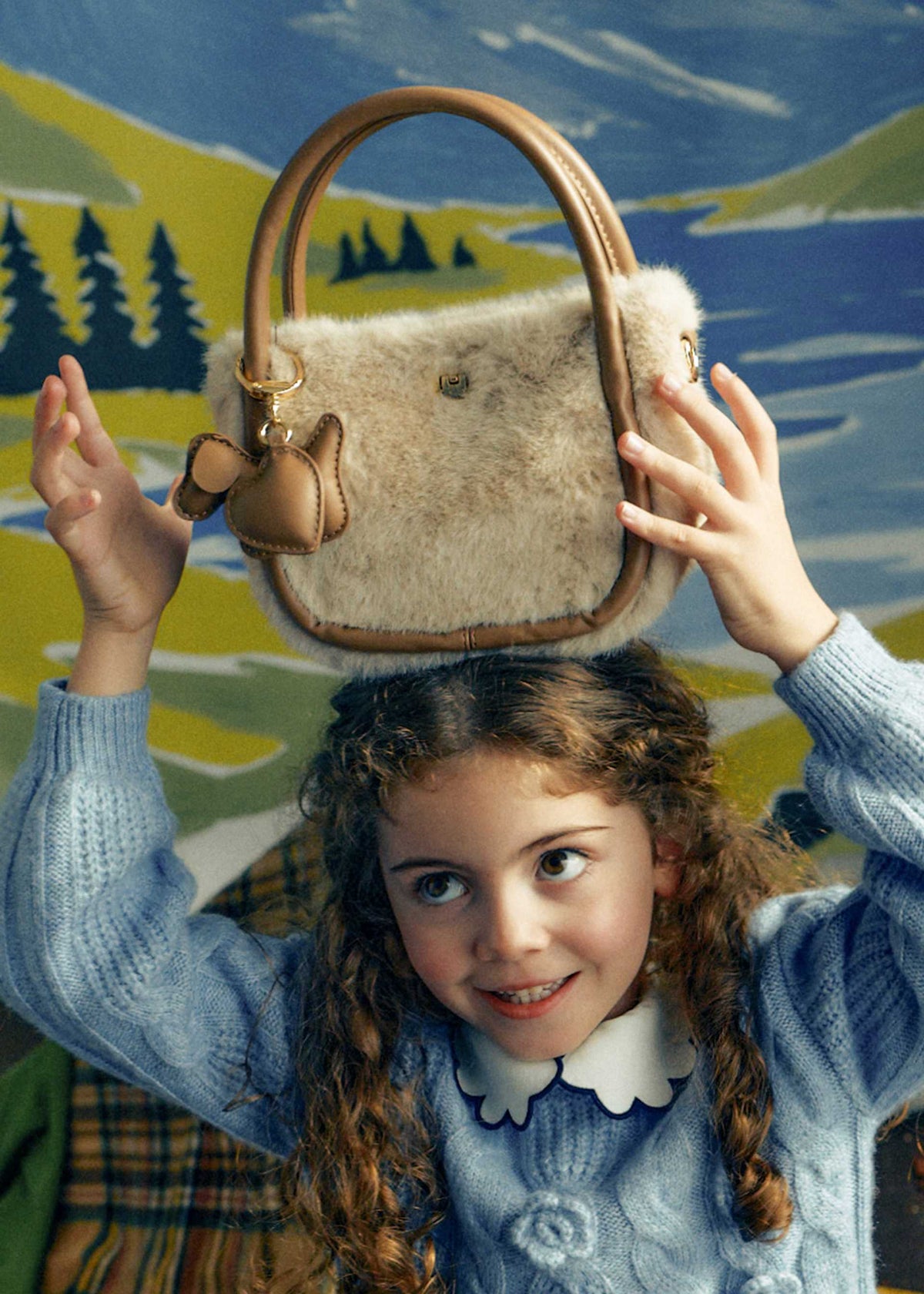 Borsa pellicciotto bambina - Tofu