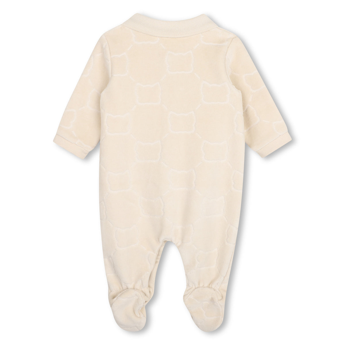 BOSS Kids Set pigiama in velour e cappellino - Nuovo beige
