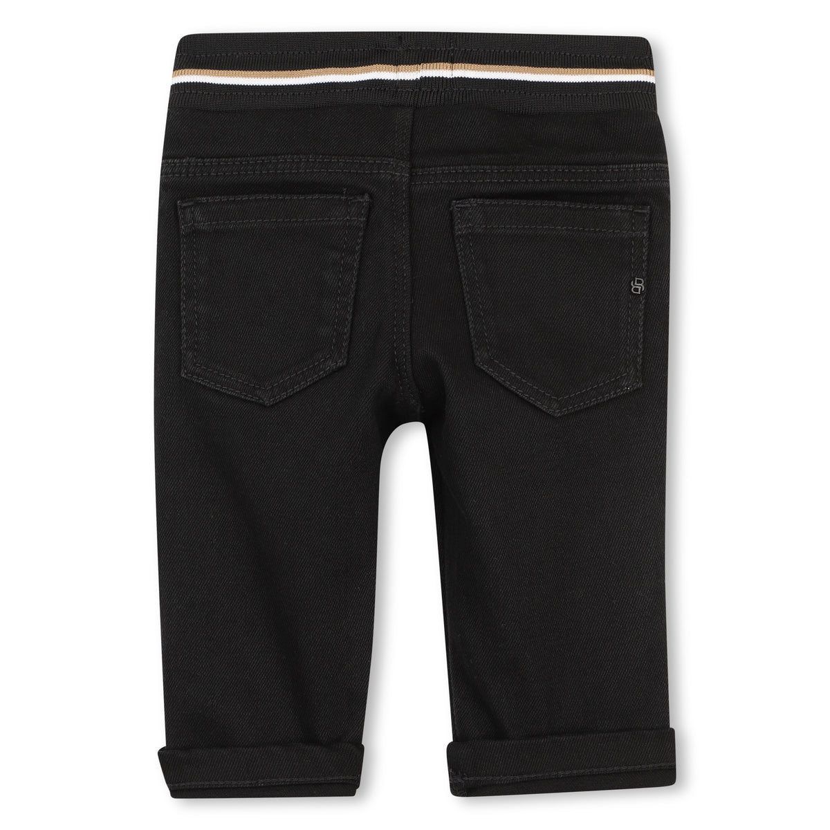 BOSS Kids Jeans neri con vita elasticizzata - Nero