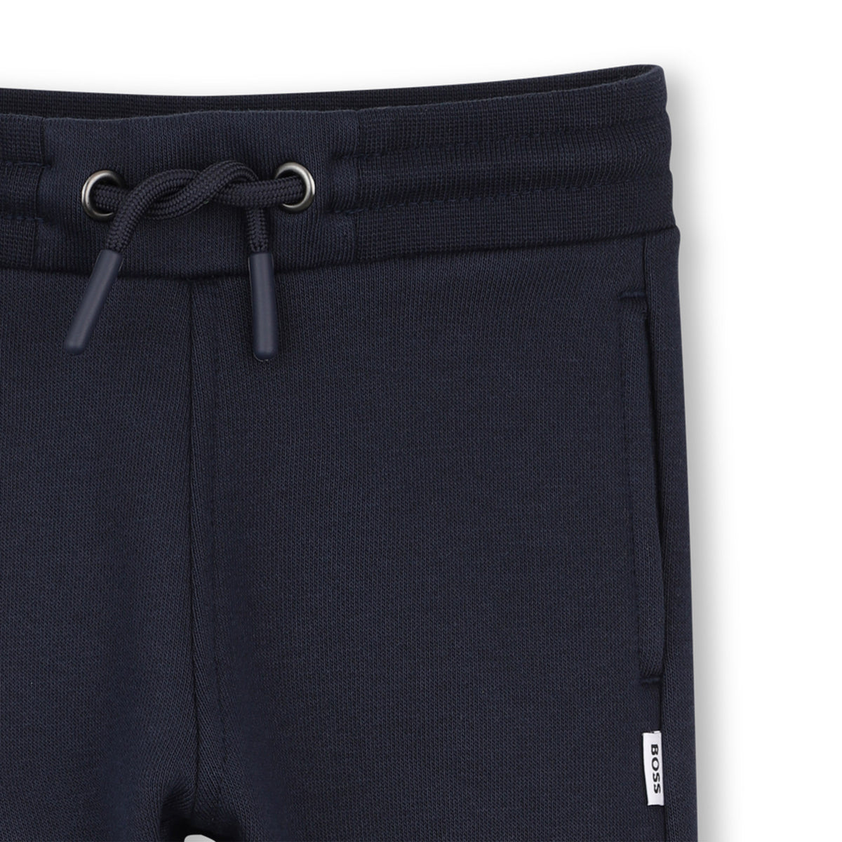 BOSS Kids Tuta con felpa con cappuccio e ricamo Double B - Marine