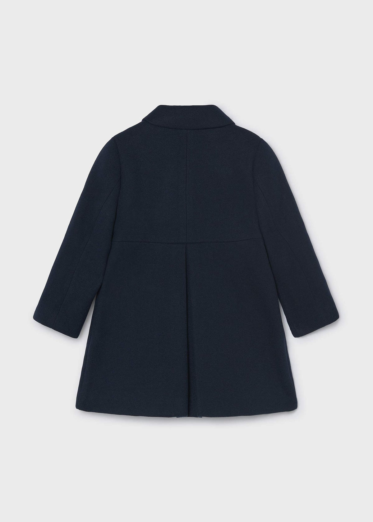 Cappotto in panno elegante bambina - Navy