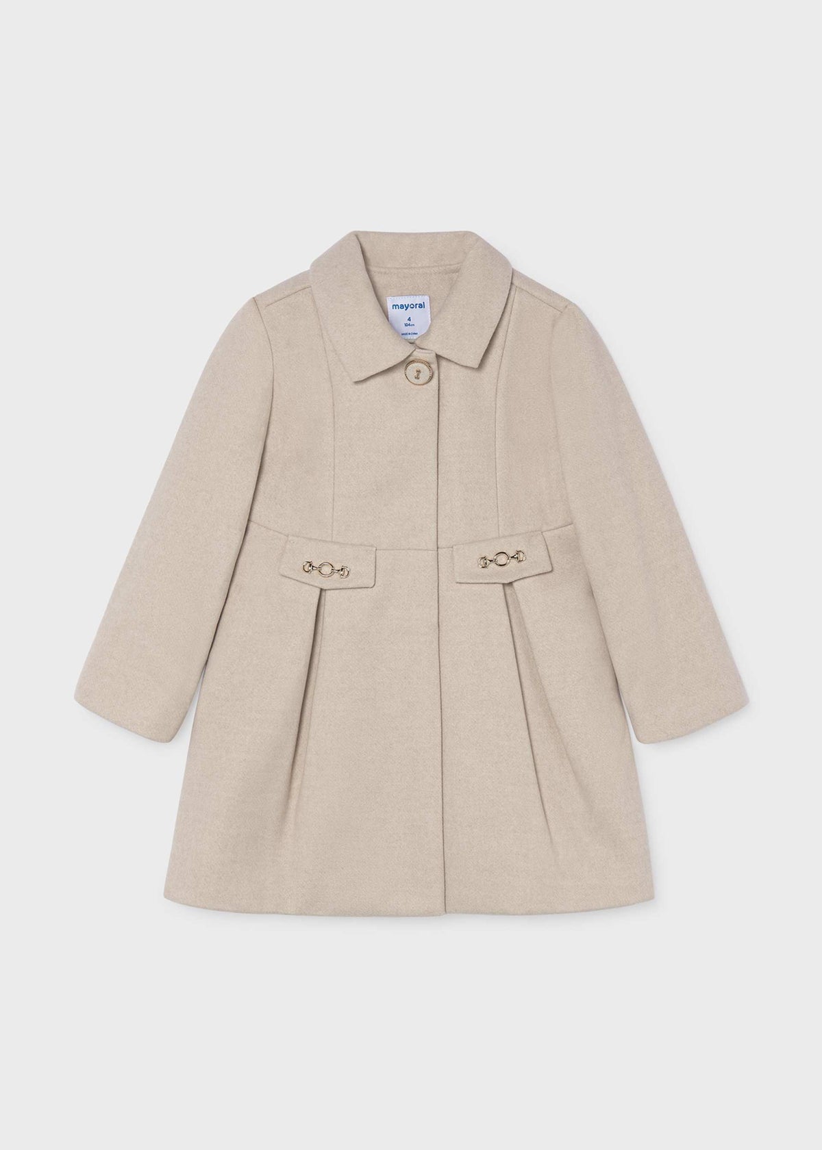 Cappotto in panno elegante bambina - Vigore