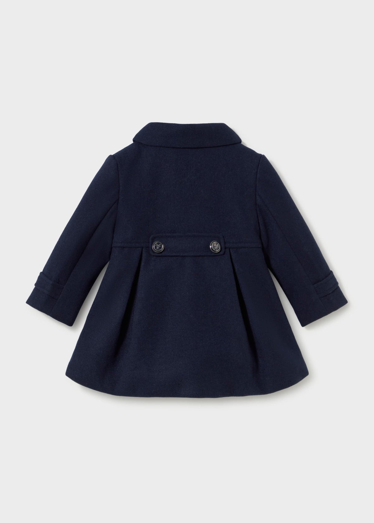 Cappotto panno neonata - Navy