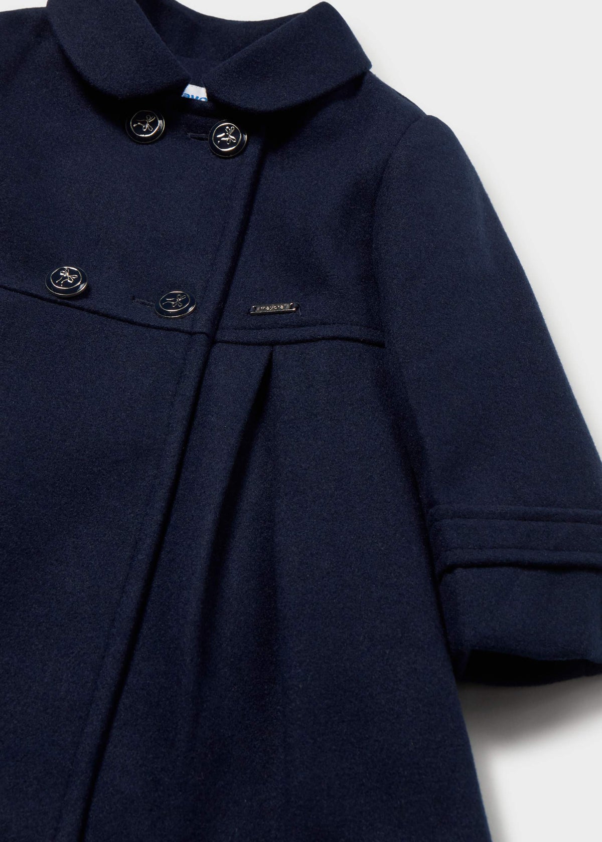 Cappotto panno neonata - Navy