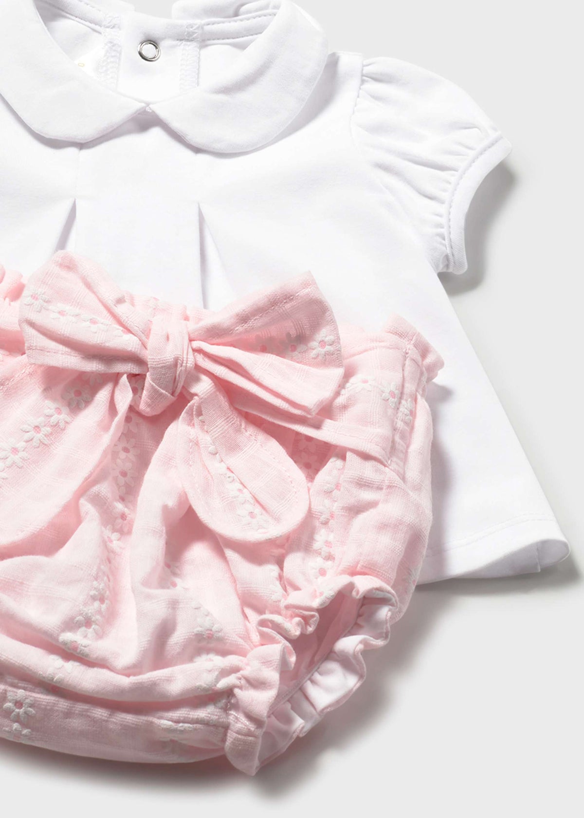 Completo 3 pezzi tricot neonata - Quarzo