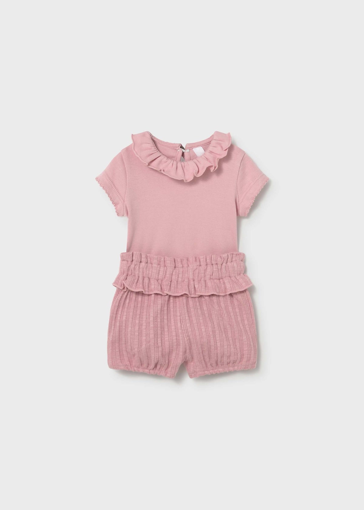 Completo 4 pezzi neonata - Rose