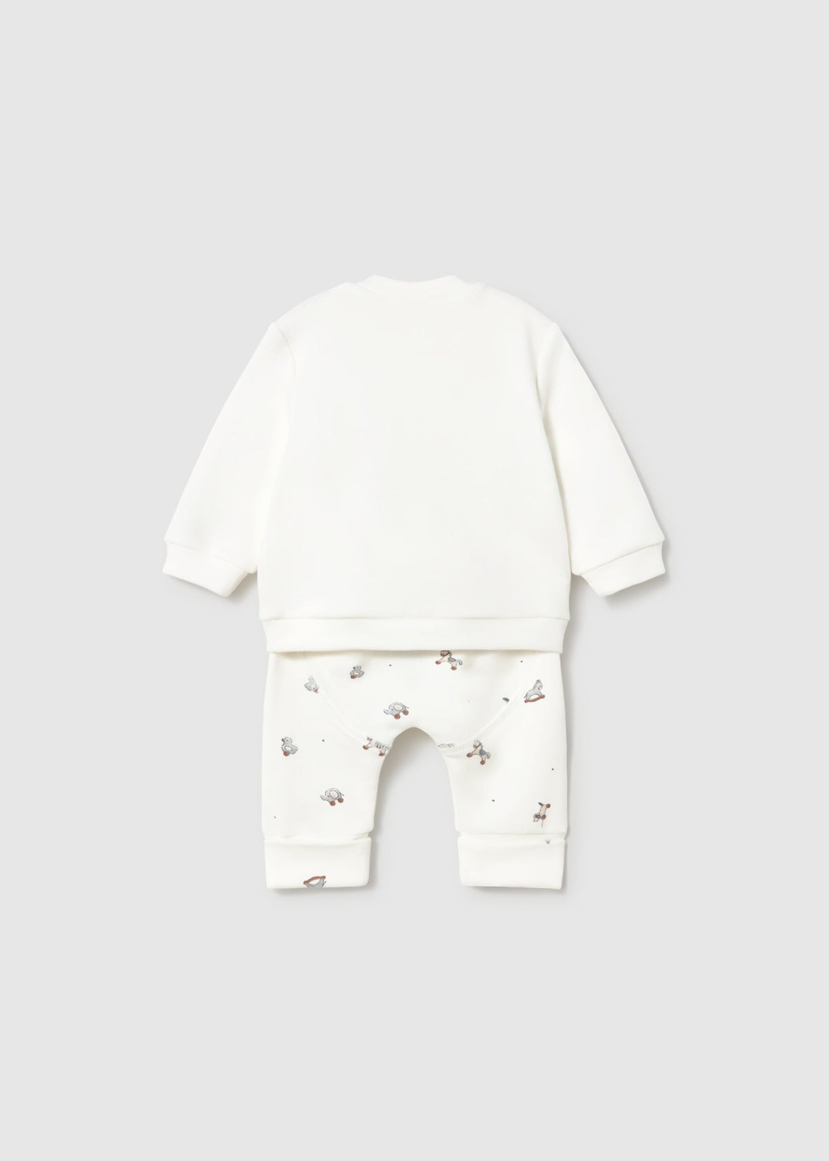 Completo 4 pezzi neonato - Nebbia