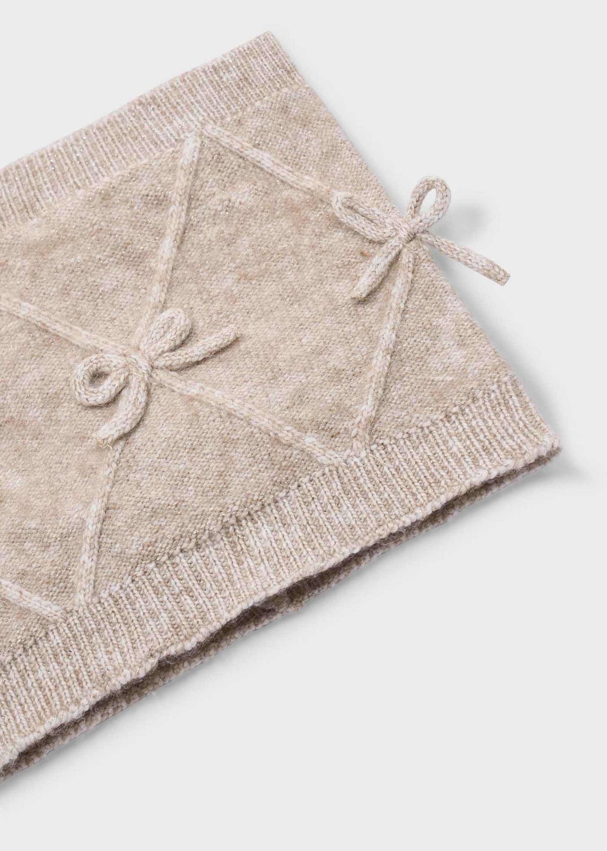 Completo cappello e scaldacollo fiocchi bambini - Vigore
