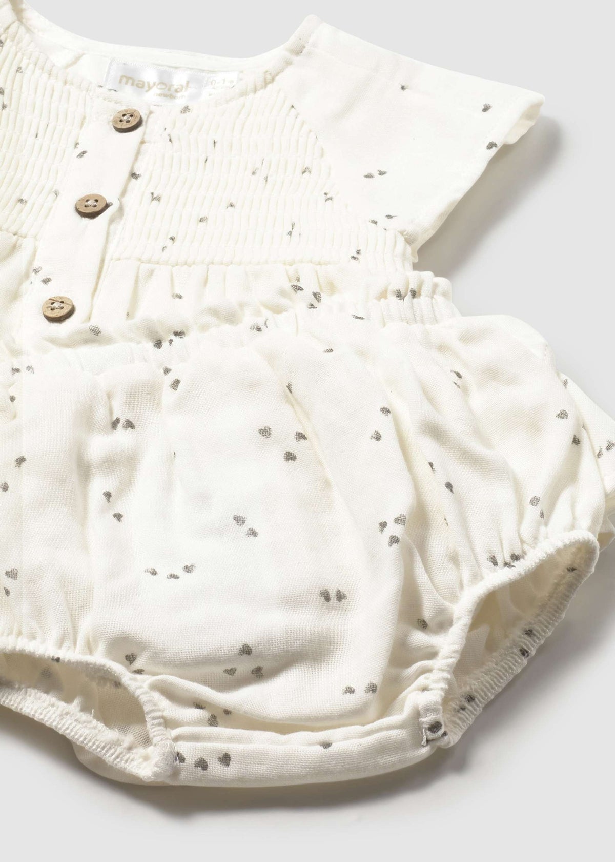 Completo copripannolino e blusa neonata - Ceramica