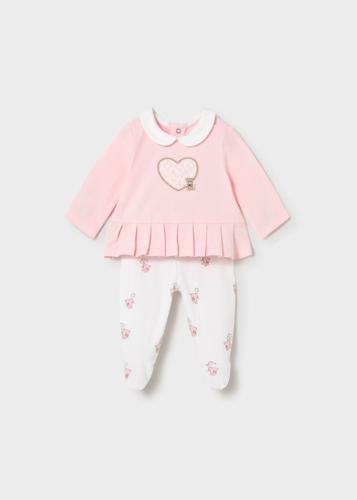 Completo ghettina e maglietta manica lunga neonata - Baby