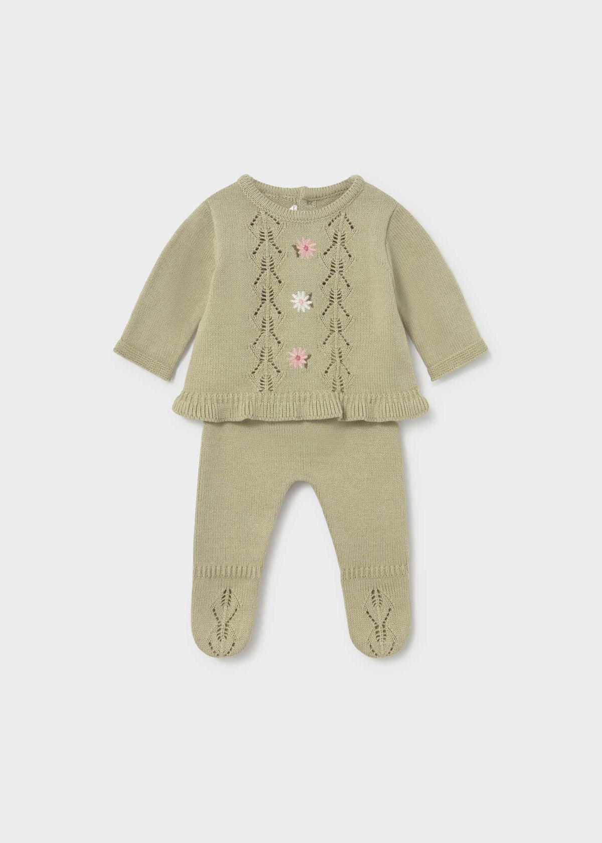 Completo ghettina e maglione neonata - Laurel