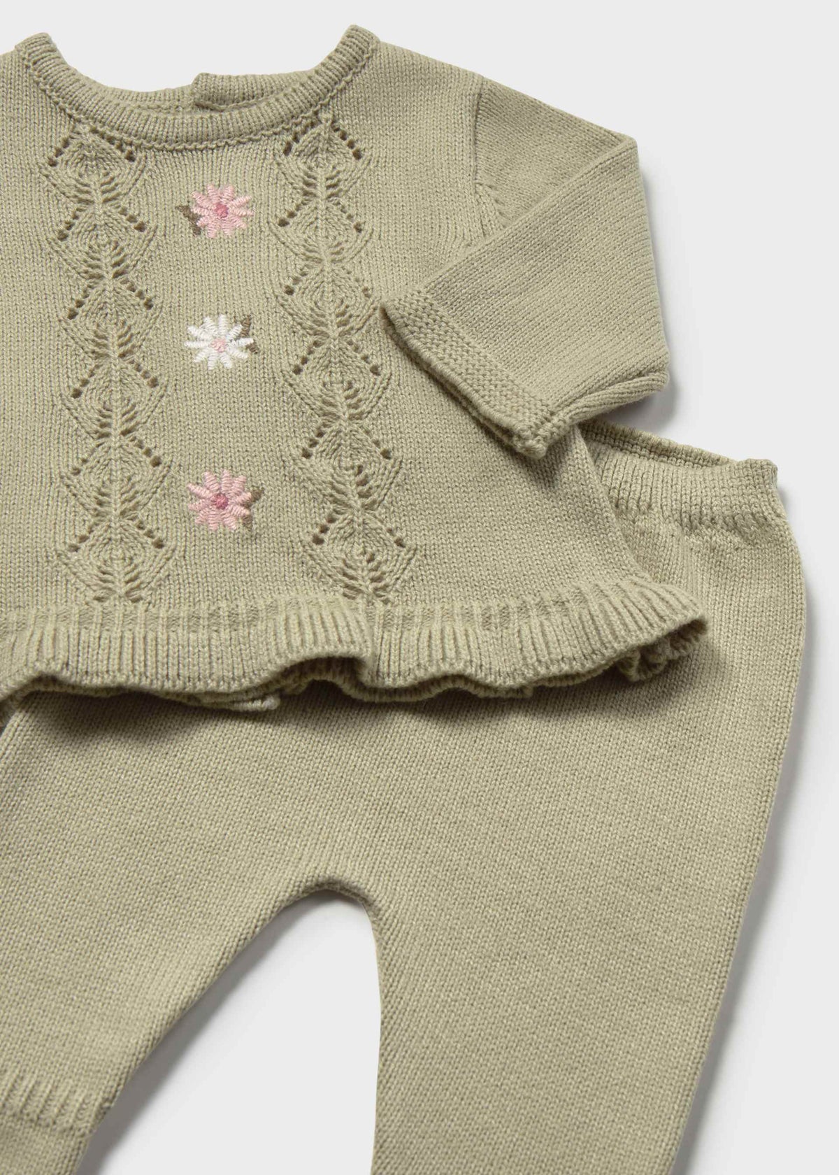 Completo ghettina e maglione neonata - Laurel
