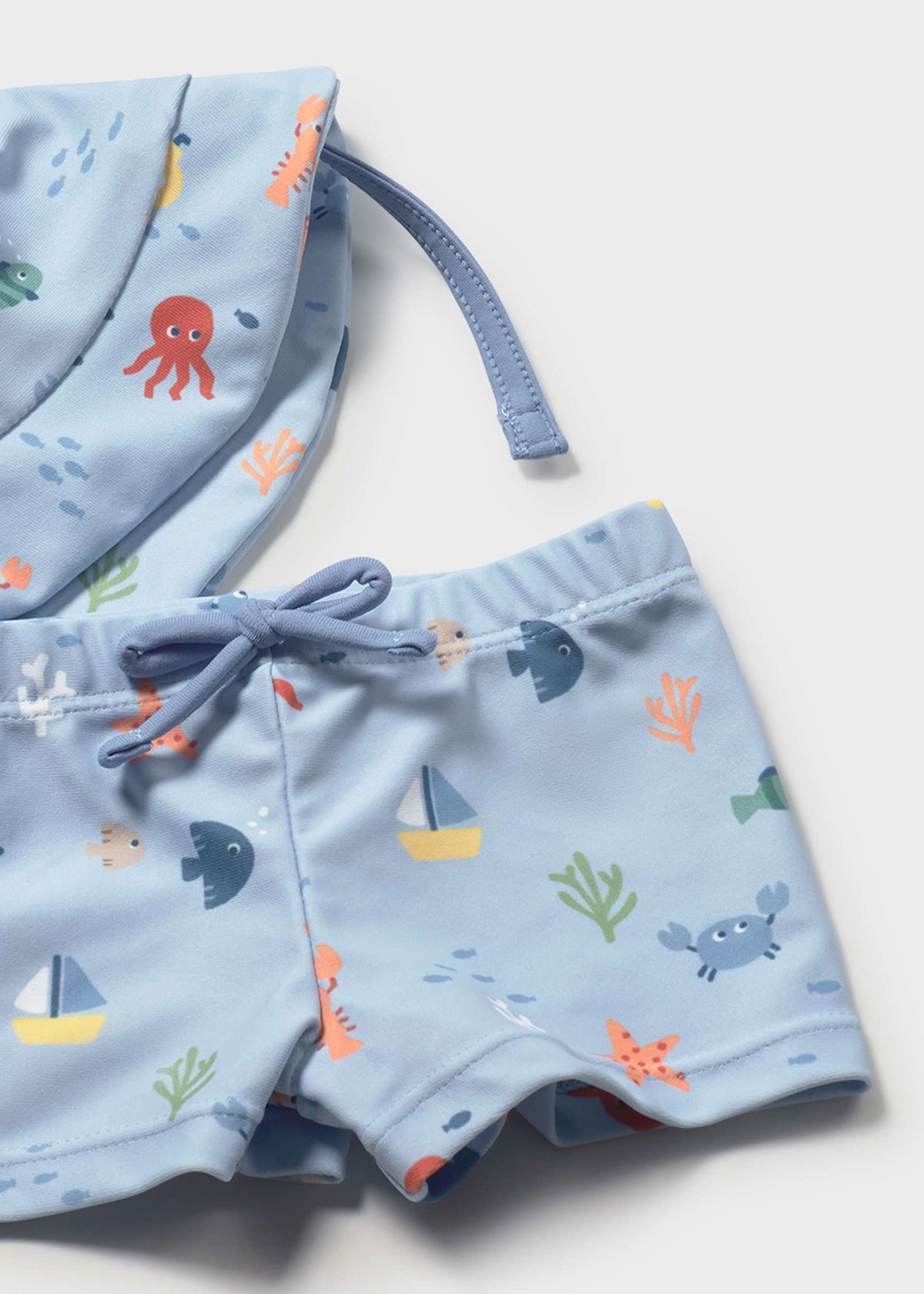 Completo mare 3 pezzi protezione solare neonato - Velero