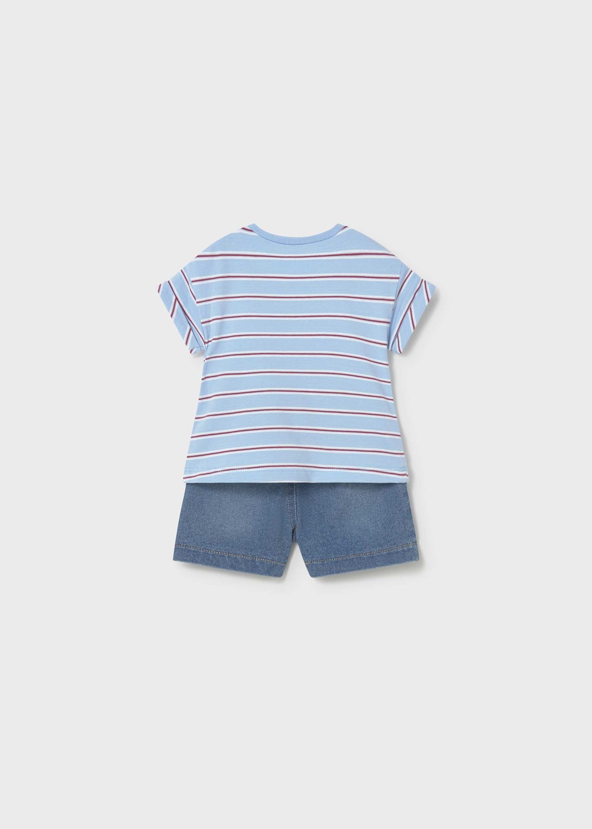 Completo pantaloncino e maglietta neonato - Marea