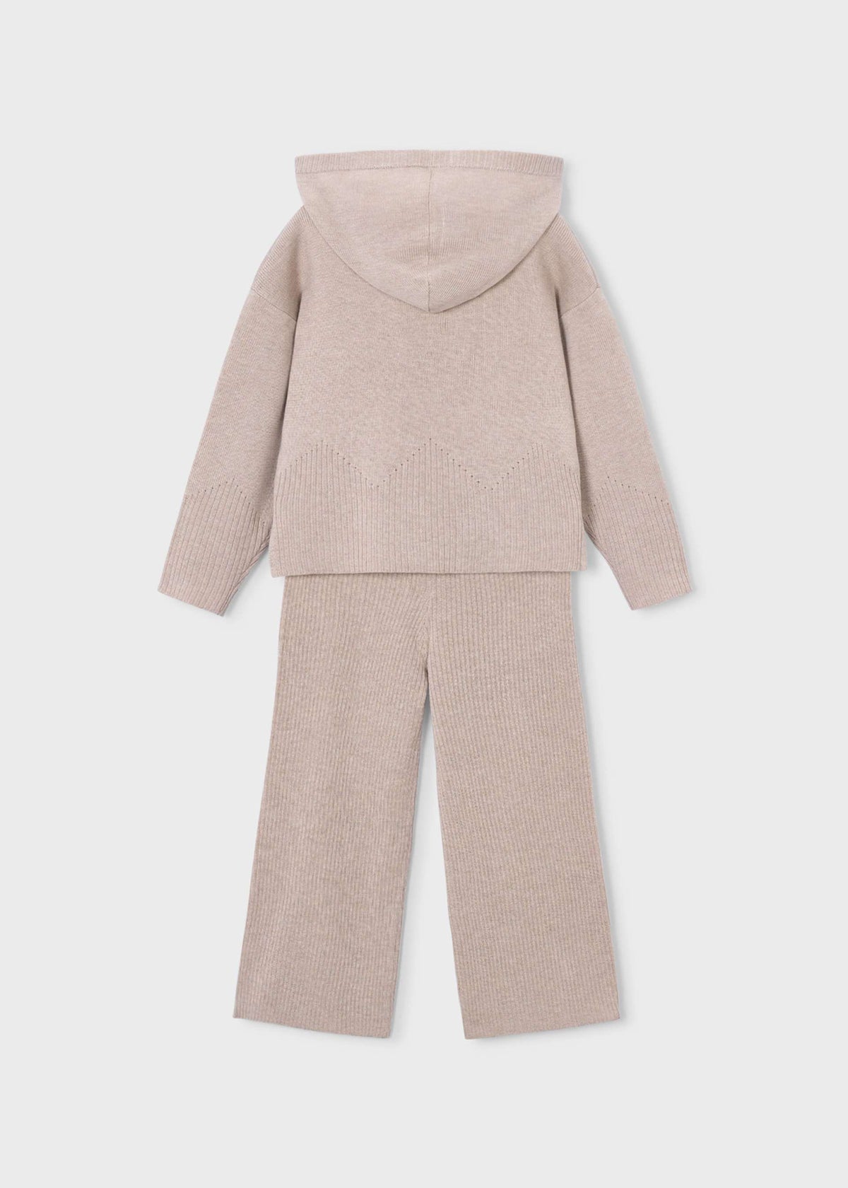 Completo pantalone e felpa con cappuccion bambina - Mezcla